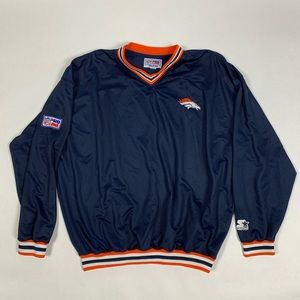 Vintge Starter Broncos Pullover Jacket